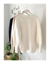 OVERSİZE YIRTMAÇLI SWEATSHIRT