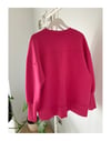 OVERSİZE YIRTMAÇLI SWEATSHIRT