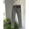 PAÇASI KESİK GRİ SKINNY JEAN