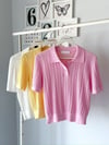 POLO YAKA AJURLU BLUZ