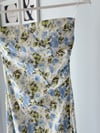 STRAPLEZ FLORAL ELBİSE