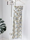 STRAPLEZ FLORAL ELBİSE