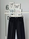 WİDE LEG BLACK JEAN