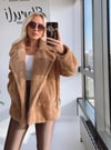 YANLARI AYARLI PELUŞ MONT