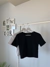 YARIM KOL ESNEK CROPTOP
