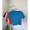 YARIM KOL ESNEK CROPTOP