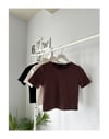 YARIM KOL ESNEK CROPTOP