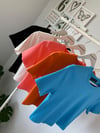 YARIM KOL ESNEK CROPTOP