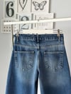 YIKAMA EFEKTLİ WİDE LEG JEAN