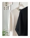YIRTMAÇLI YARIM KOL SWEATSHIRT