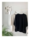 YIRTMAÇLI YARIM KOL SWEATSHIRT