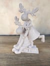 2*Lİ GEYİK OBJE 18X12 CM
