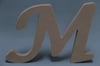 Ahşap  Harf-M \ 23X18cm