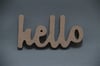 Ahşap Hello