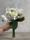 BEYAZ BUKET 32 CM
