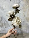 BEYAZ GÜL DALI 67 CM