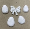 ESNEK MİNİ YUMURTA VE KURDELE  SET 4X3 CM