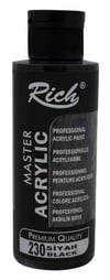 Rich Master Akrilik Boya Siyah 230