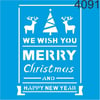 Stencil 4091