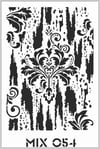 Stencil Mix 054
