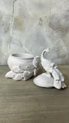 TAVUSKUŞLU POLYESTER KUTU 19X13 CM