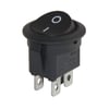   IC-133-4 Yuvarlak Işıksız Anahtar ON-OFF 4P