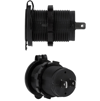 IC-266C Pano Tipi USB 8-32V Giriş 5V 1A ve 5V 2,1A Çıkış Kulaksız Ø30mm