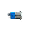 E39-1 16MM METAL BUTON YAYLI 12-24V BEYAZ LED 1NO/1NC