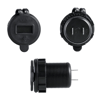 IC-266D Pano Tipi Voltmetreli 2'li USB