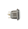E38 16MM METAL BUTON YAYLI 12-24V TURUNCU LED 1NO