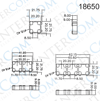 18650 PİL TUTUCU BRAKET