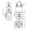 2'li Selenoid Kontaktör 12V/24V 400A