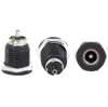 IC-258C DC Jak 2.1mm İçi Metal Ø12mm
