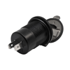IC-266D-6 Pano Tip Voltmetreli 2'li Usb 3.0 + Type-C Butonlu
