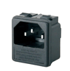 IC-213A C14 Power Soket Erkek Fuseli Kulaksız AS-06
