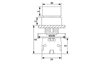 LAY5-ED21 22mm Kısa Mandal 0-1 Kalıcı (1NO)