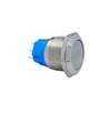 E89-1 22MM METAL BUTON YAYLI DÜZ 1NO/1NC