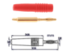 IC-238S Banana Jak Silikonlu 2mm CX-2067