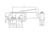 IC-164 Micro Switch Lehim Bacak Uzun Paletli KW4-Z3F