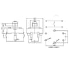 IC-204 Tact Switch 12x12 Kapak Takılabilir