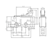 IC-168 Micro Switch Lehim Bacak Makaralı KW4-Z5F