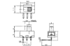 IC-206 Slide Switch ON-OFF 3P 90° PCB