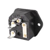 IC-213-S C14 Power Soket Erkek Fuseli Kulaklı - UL Sertifikalı