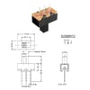 IC-205 Slide Switch ON-OFF 3P PCB
