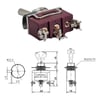 IC-152S SWION Toggle Switch 15AMP 3P ON-OFF Ø12mm XT12-B