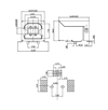 IC-263A USB ŞASE B DİŞİ SMD