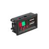 IC-278C Dijital Voltmetre USB Çıkışlı Akü Göstergeli DC 12v - 3,5amp