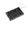 IC-234B Pil Yuvası 6 lı Yan Yana (AA)
