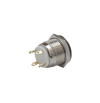 E35 16MM METAL BUTON YAYLI 12-24V YEŞİL LED 1NO
