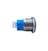 E58 19MM METAL BUTON YAYLI 12-24V YEŞİL LED 1NO/1NC